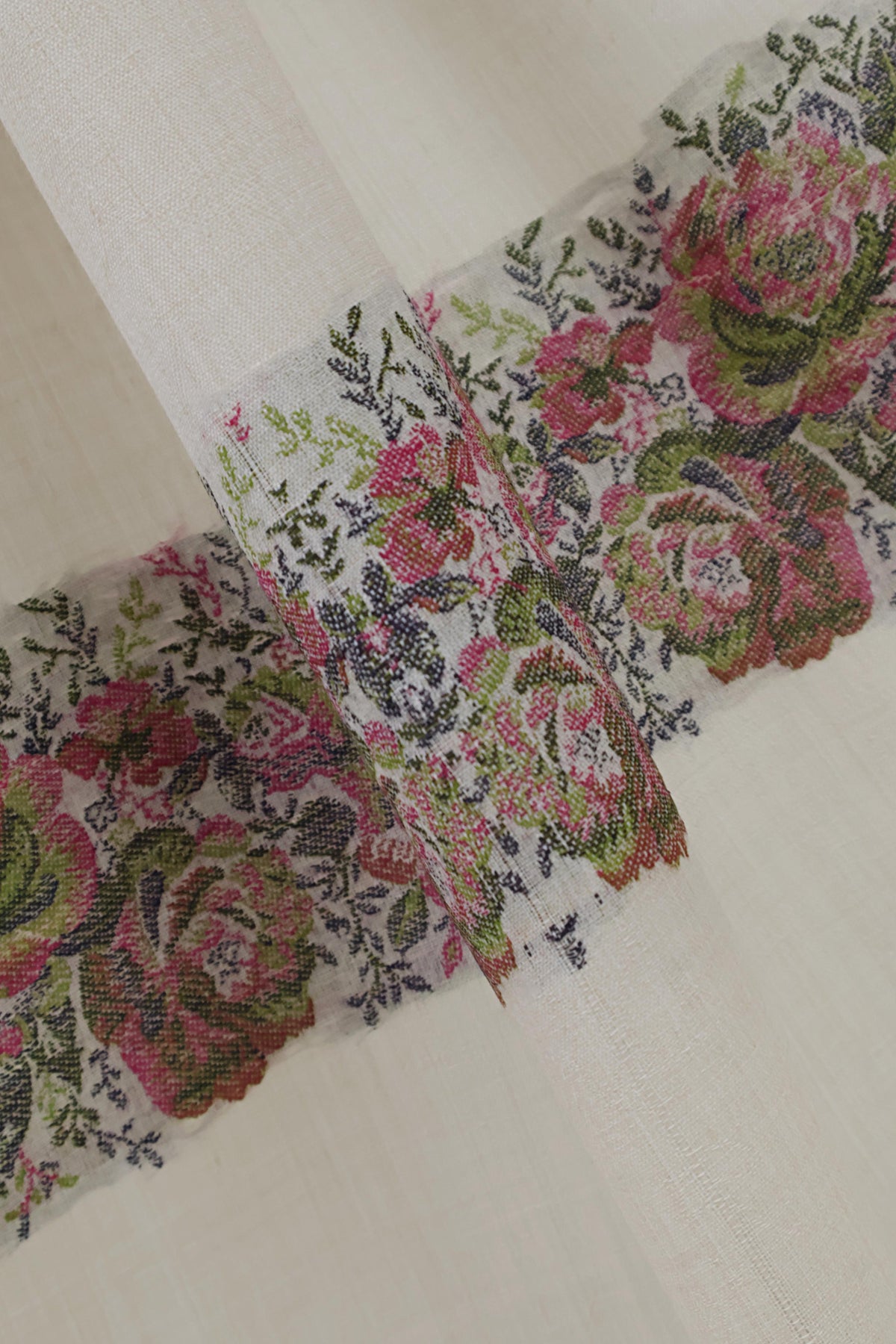 Kani Border Pashmina Shawl KHA221