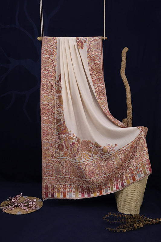 Kani Pashmina Shawl  3967 Skin A
