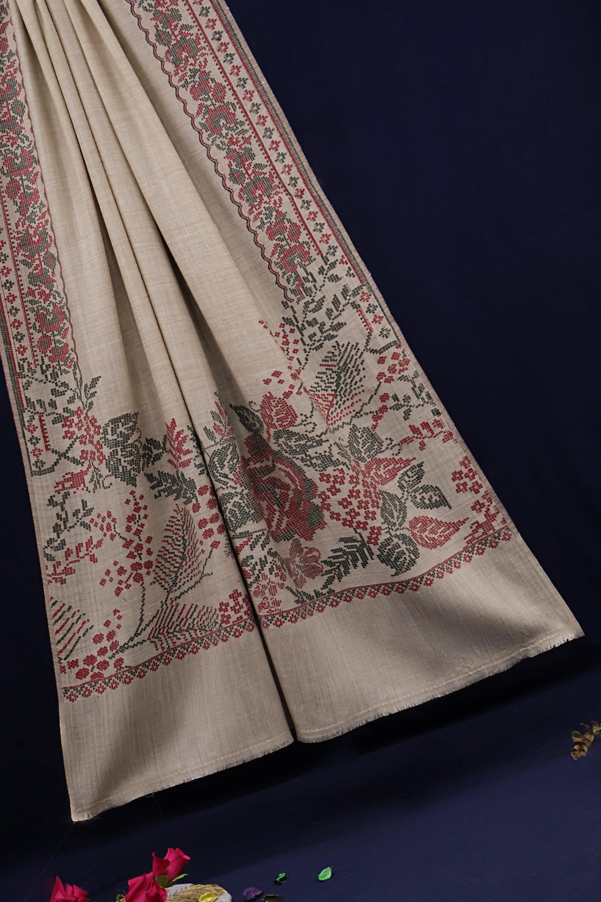 Kani Pashmina Shawl 4010 Skin Red