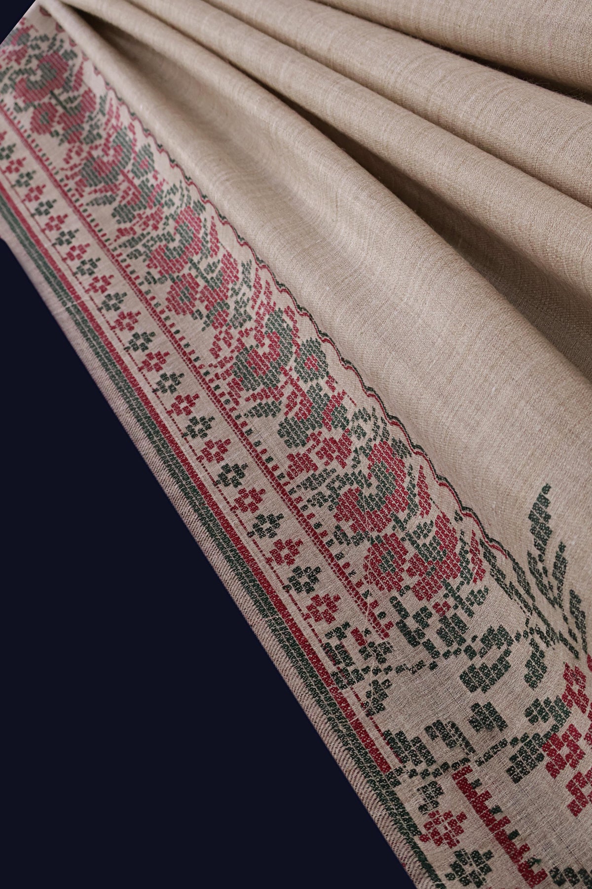 Kani Pashmina Shawl 4010 Skin Red