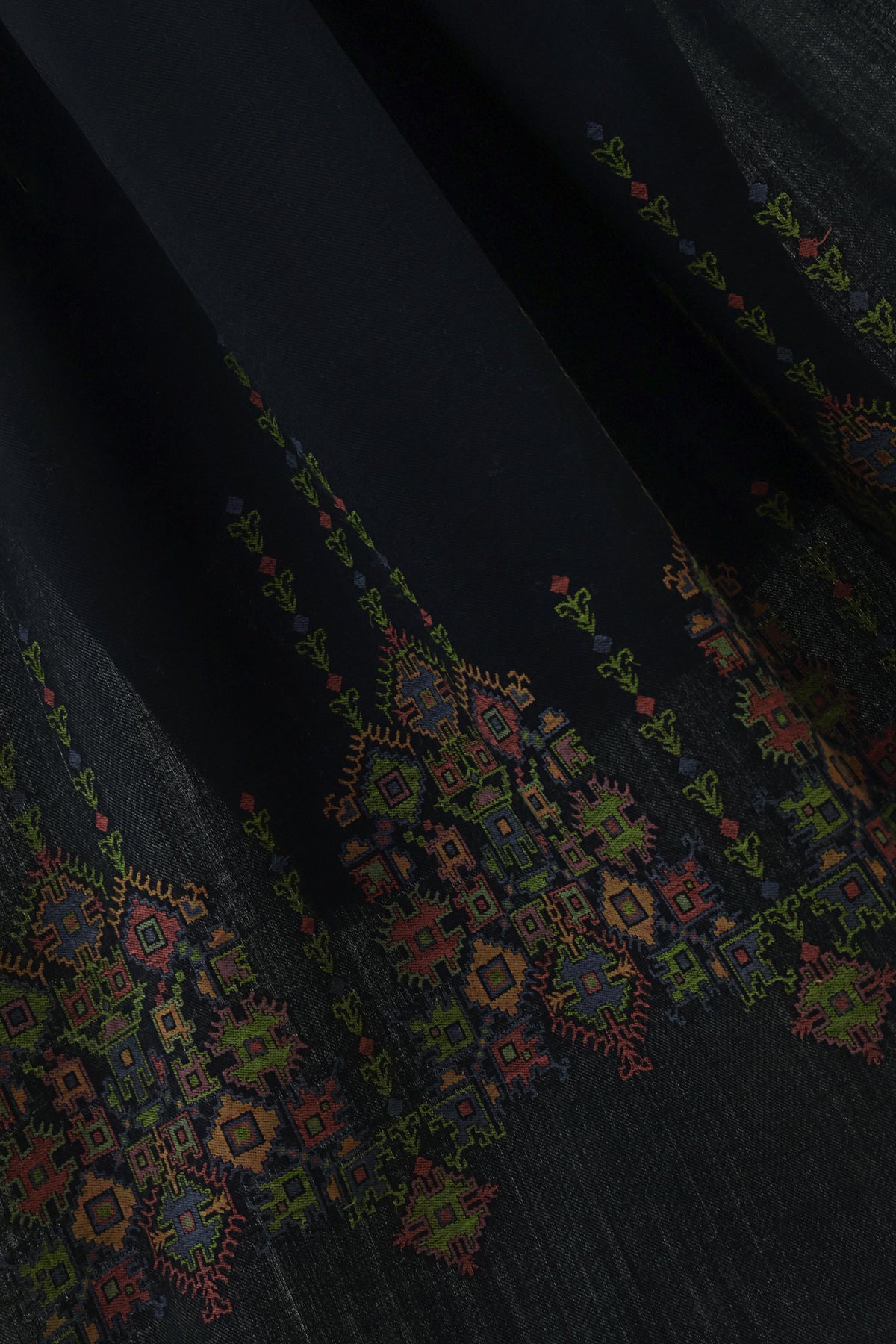 Kani Pashmina Shawl  3921 Black B