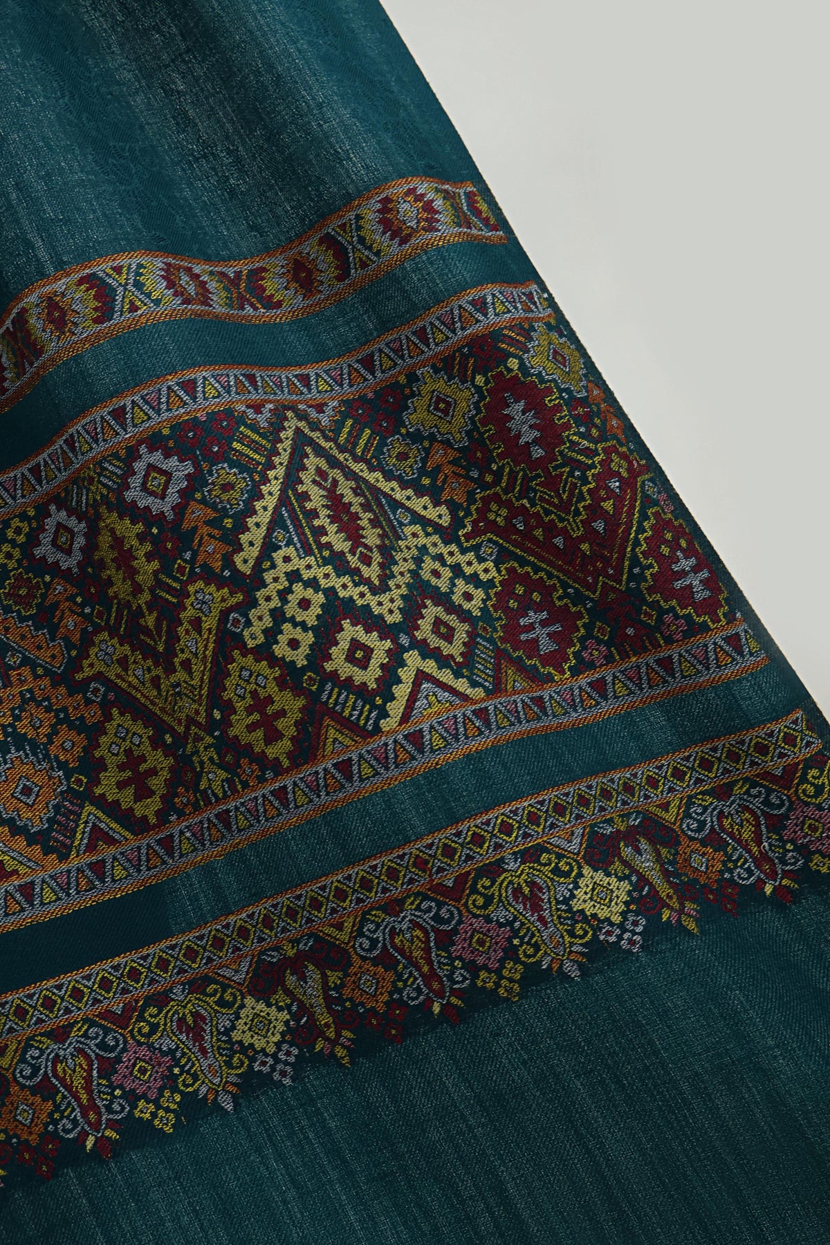 Kani Pashmina Shawl 3456 Zinc