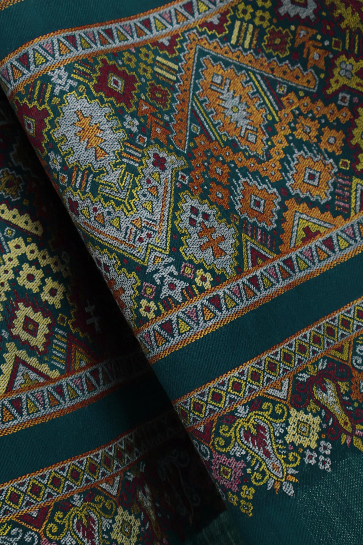 Kani Pashmina Shawl 3456 Zinc
