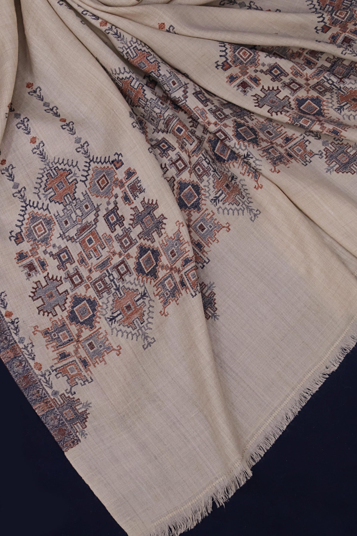 Kani Pashmina Shawl  3921 Skin G