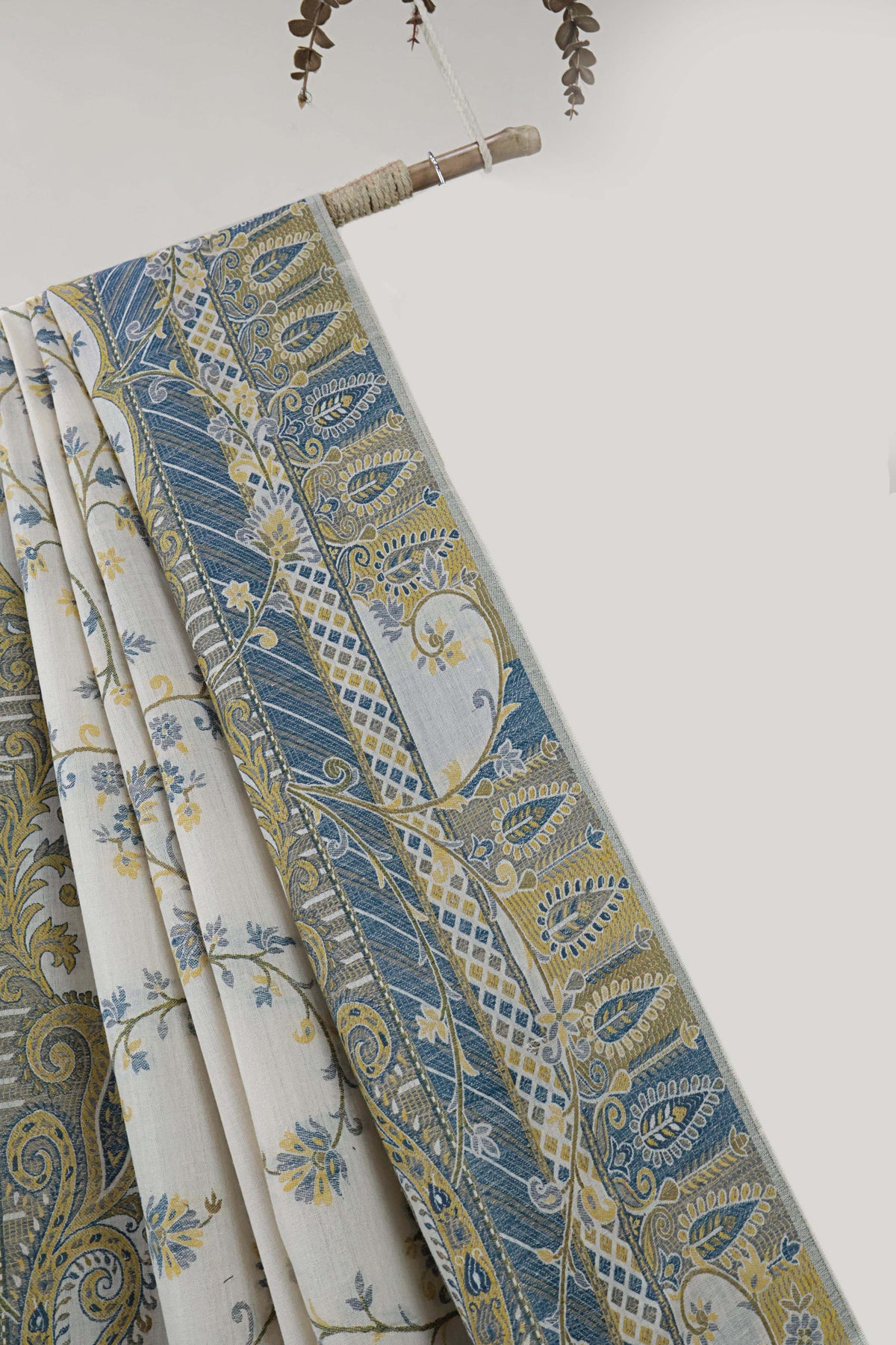 Kani Border Pashmina Shawl  3641G