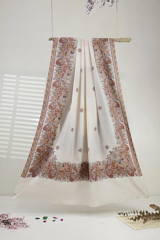 Kani Border Pashmina Shawl KHA225