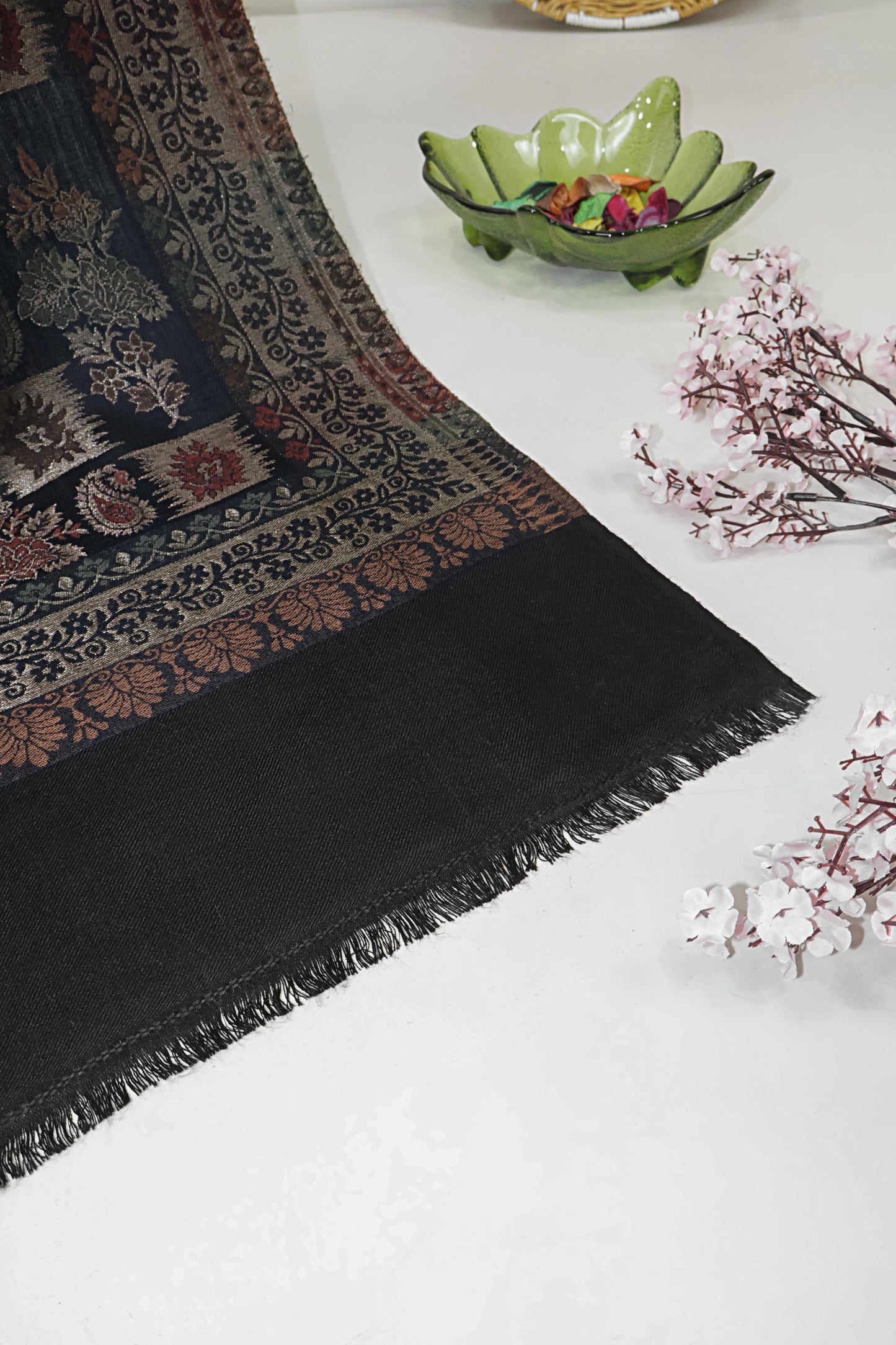 Zari Kani Pashmina Shawl 3679O