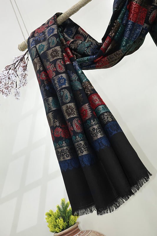 Zari Kani Pashmina Shawl 3643P