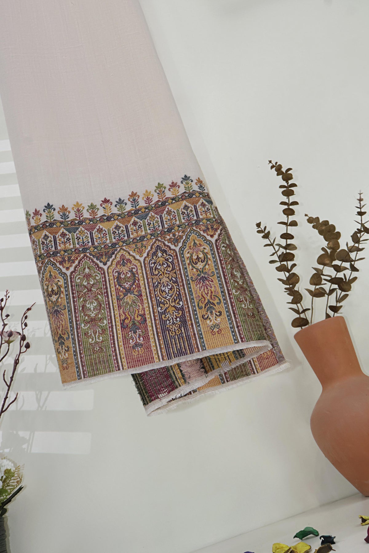 Kani Pashmina Shawl  3866 Skin-A