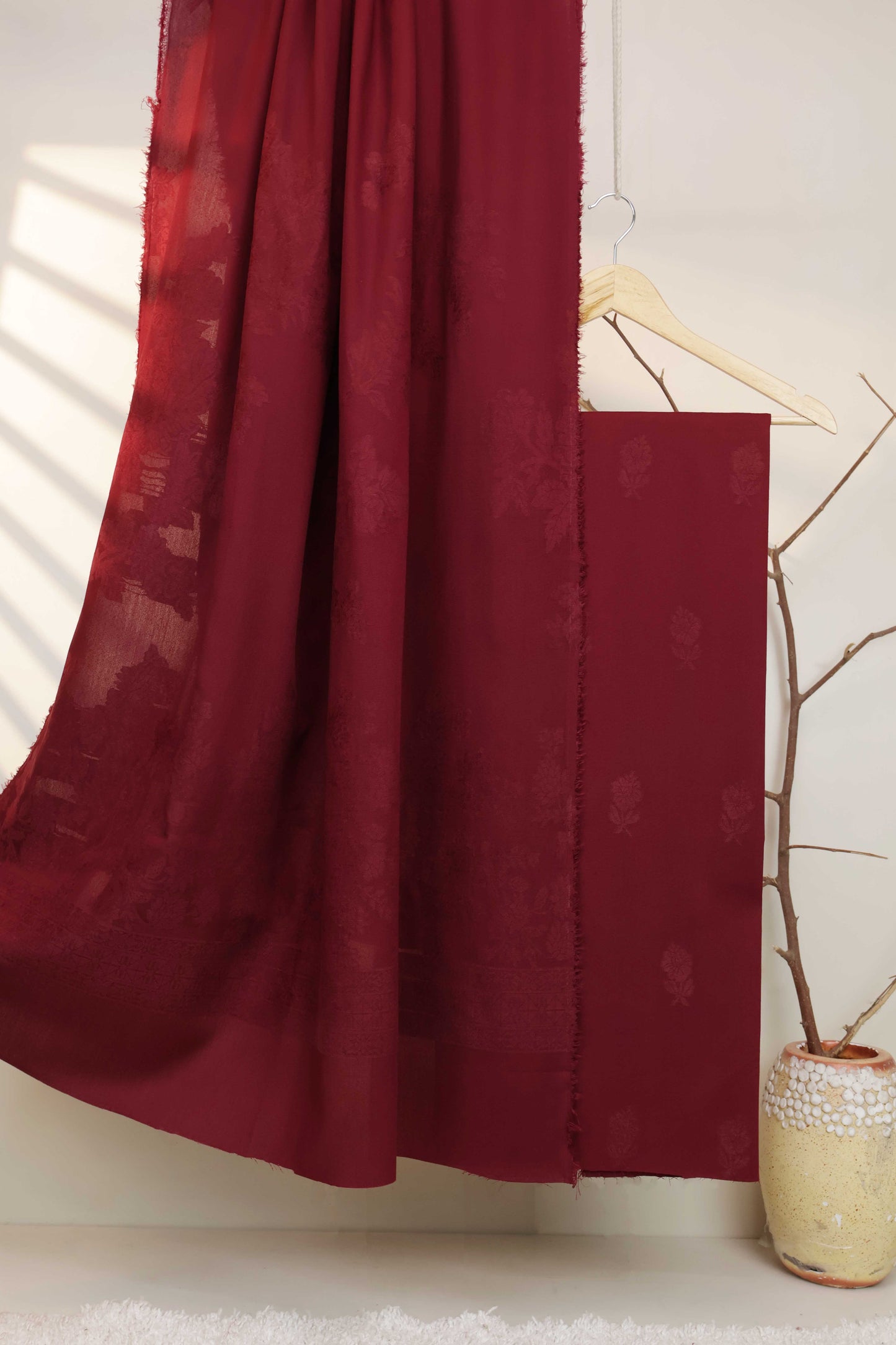 3Piece - Karandi Velvet Embose Suit VC192