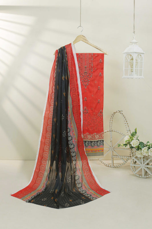 Luxury Lawn Embroidered Suit H25SLEMB04
