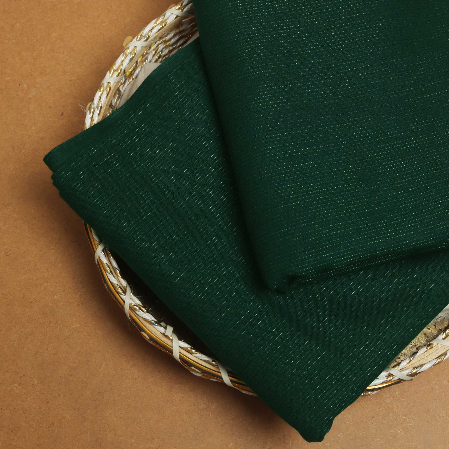 2piece Moon Light Peach Leather Marina Forest Green